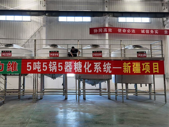 东丰精酿啤酒设备厂—5吨精酿啤酒设备—新疆项目